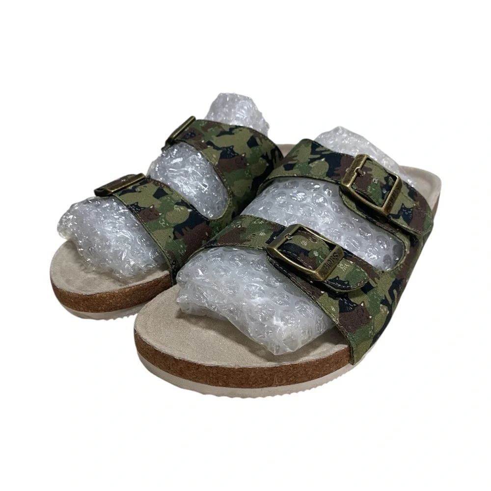Skechers Bobs Cat Camouflage Print Sandals - New - Women’s 11